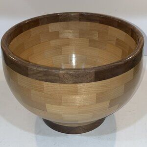 Segmented turned bowl